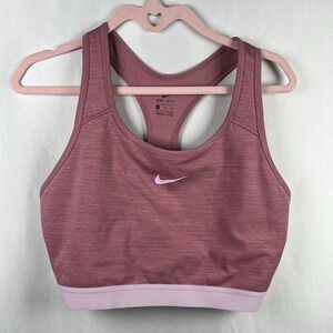 Nike DRI-FIT Women's Athletic Sport Bra Size XL‎ Unlined Pink